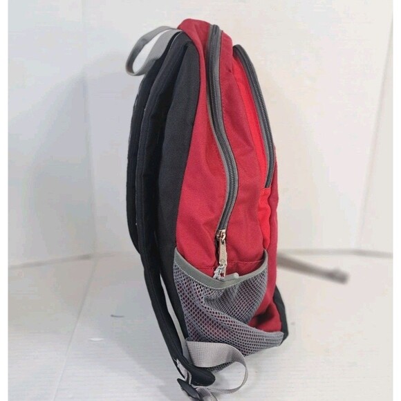 L.L. Bean Red Great White Shark Graphic Backpack 16" Kids School Book Bag Travel - Picture 5 of 8